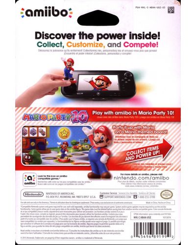 Nintendo Amiibo фигура - Mario [Super Mario Колекция] (Wii U) - 7